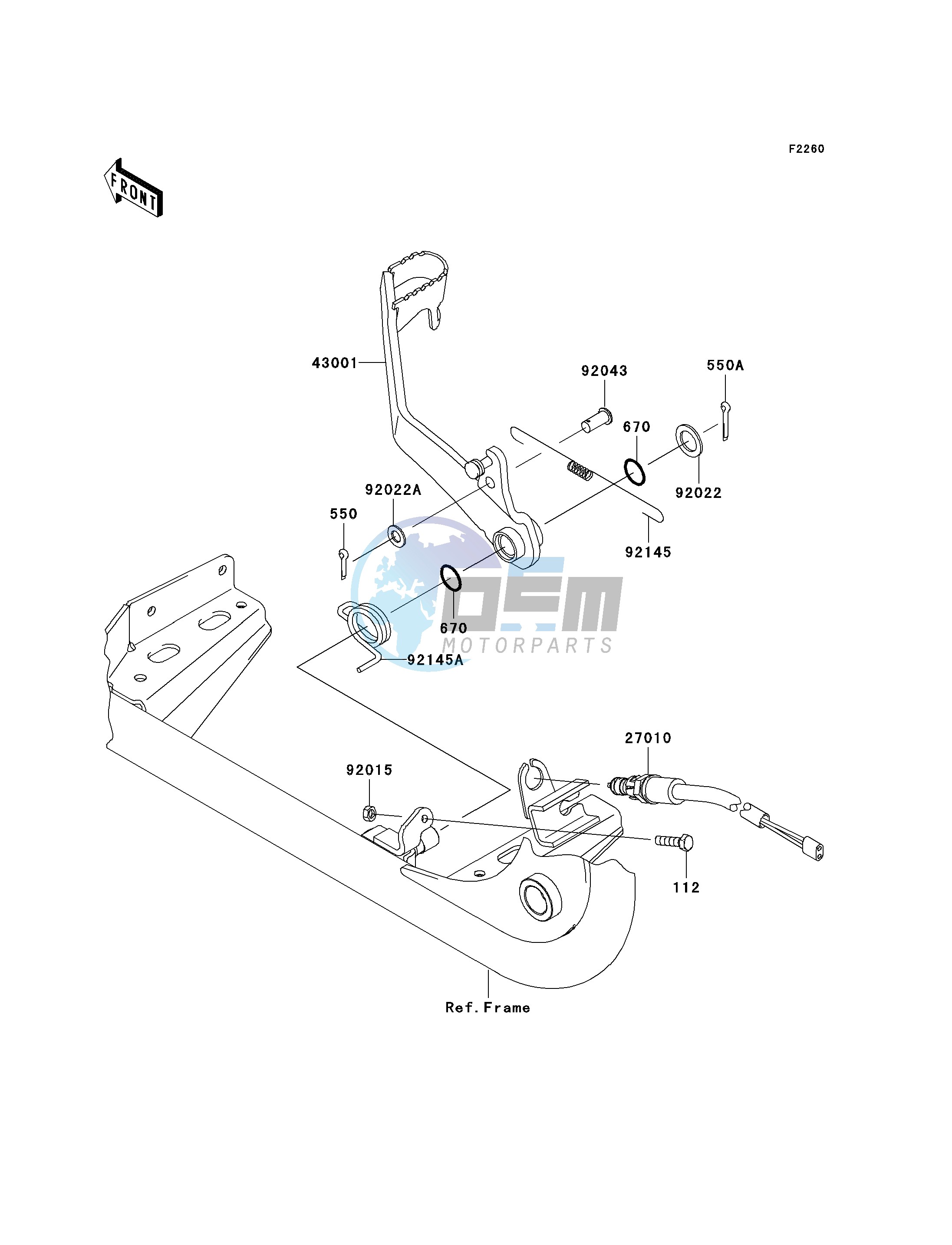 BRAKE PEDAL