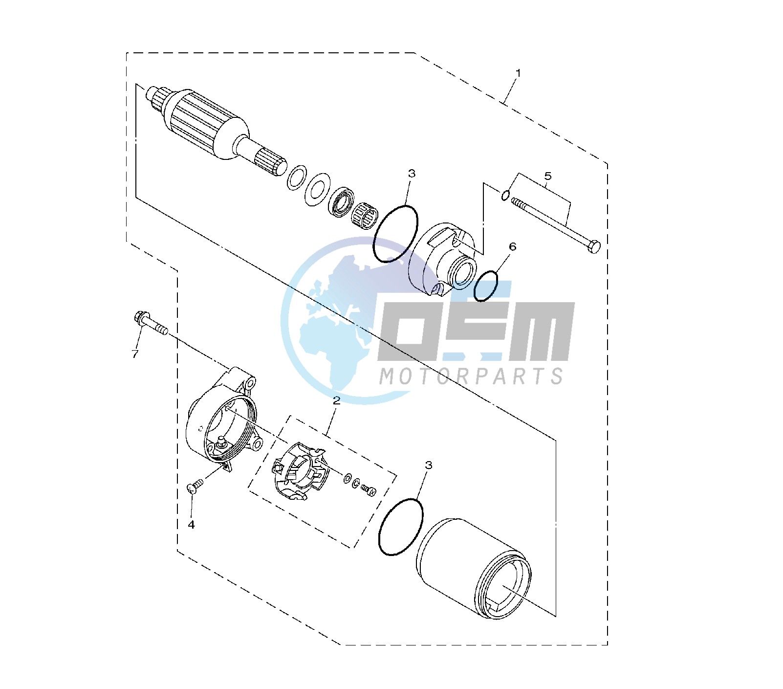 STARTING MOTOR