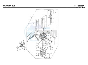 TANGO-125-RED drawing CARBURETTOR  EURO2