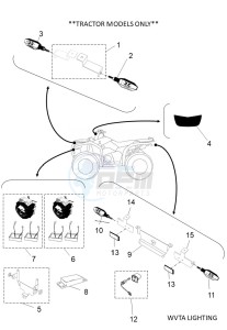 YFM700FWAD GRIZZLY 700 EPS (BDEJ) drawing WVTA LIGHTING