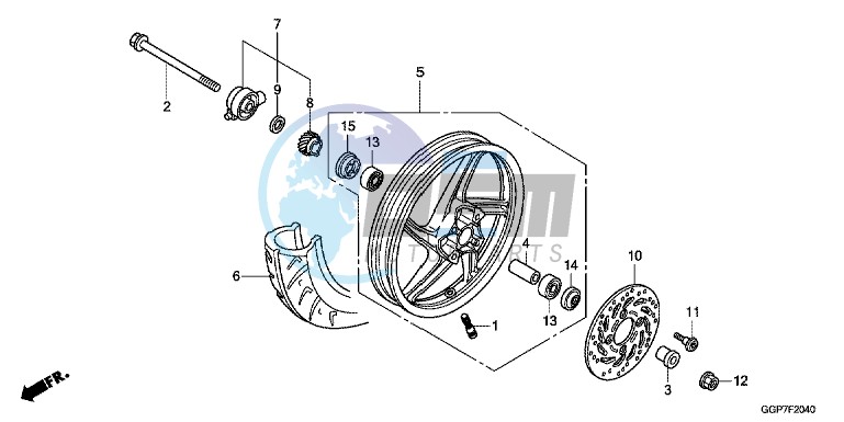 FRONT WHEEL