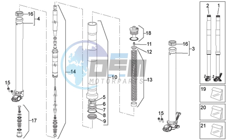 Front fork I