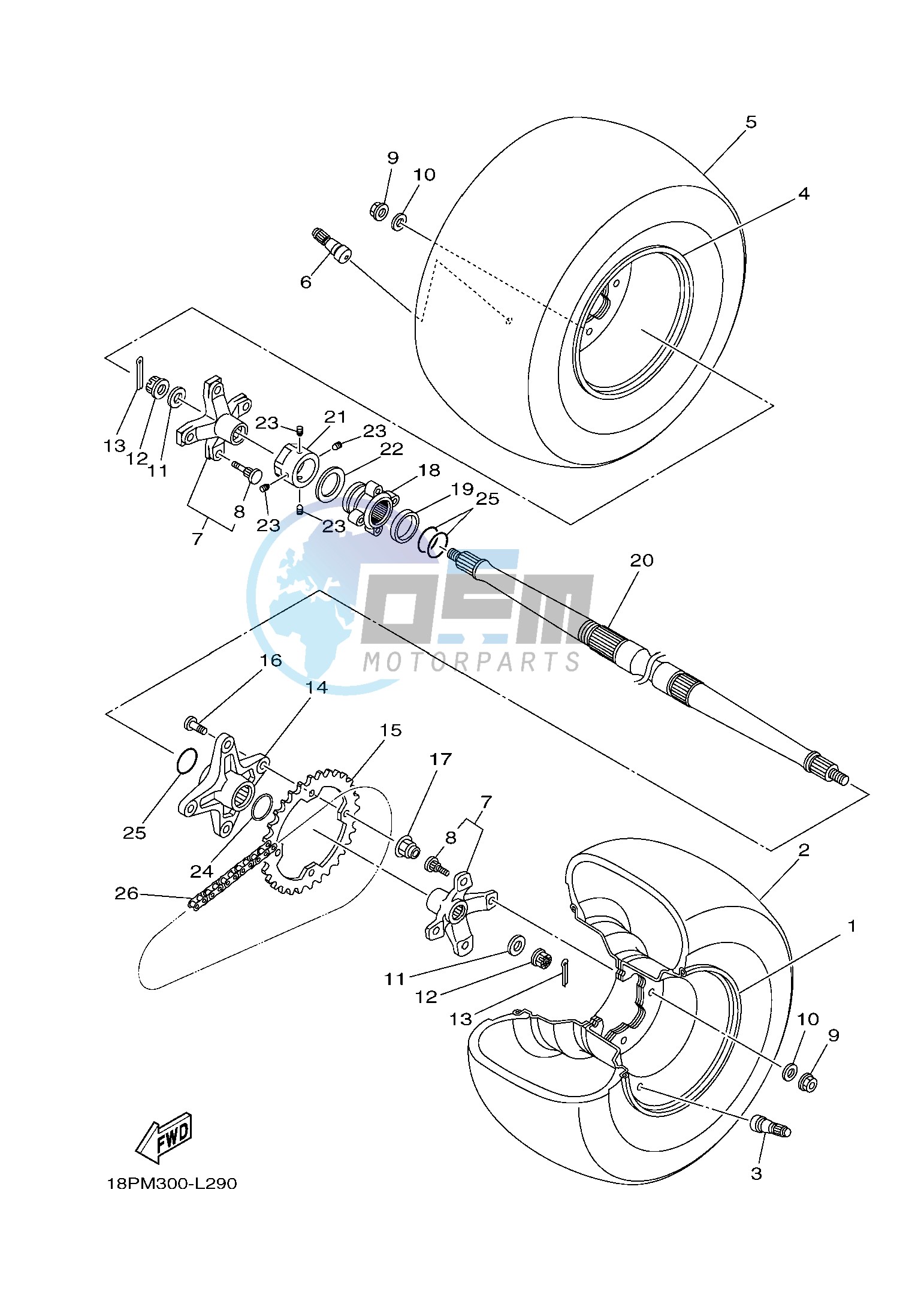 REAR WHEEL