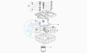 Griso V 1100 IE IE drawing Oil filters