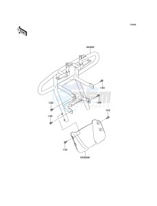 KVF 300 A [PRAIRIE 300 4X4] (A1-A4) [PRAIRIE 300 4X4] drawing GUARD-- S- -