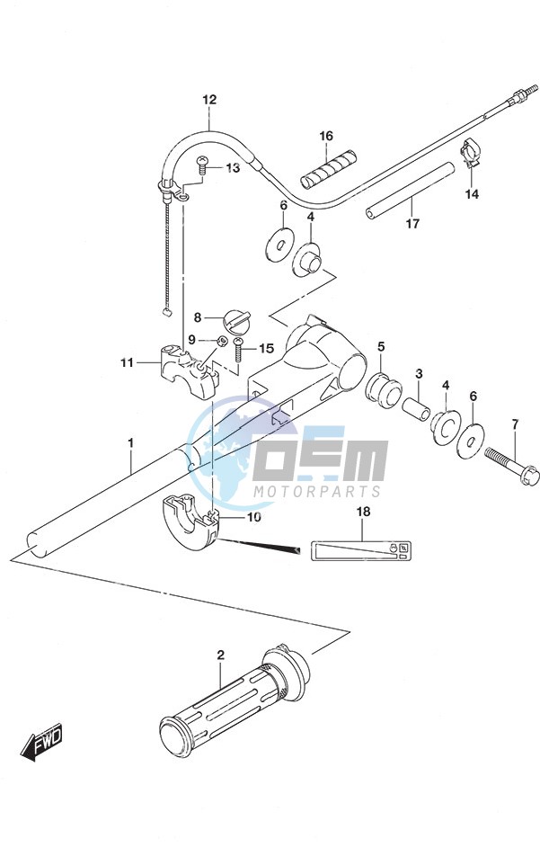 Tiller Handle