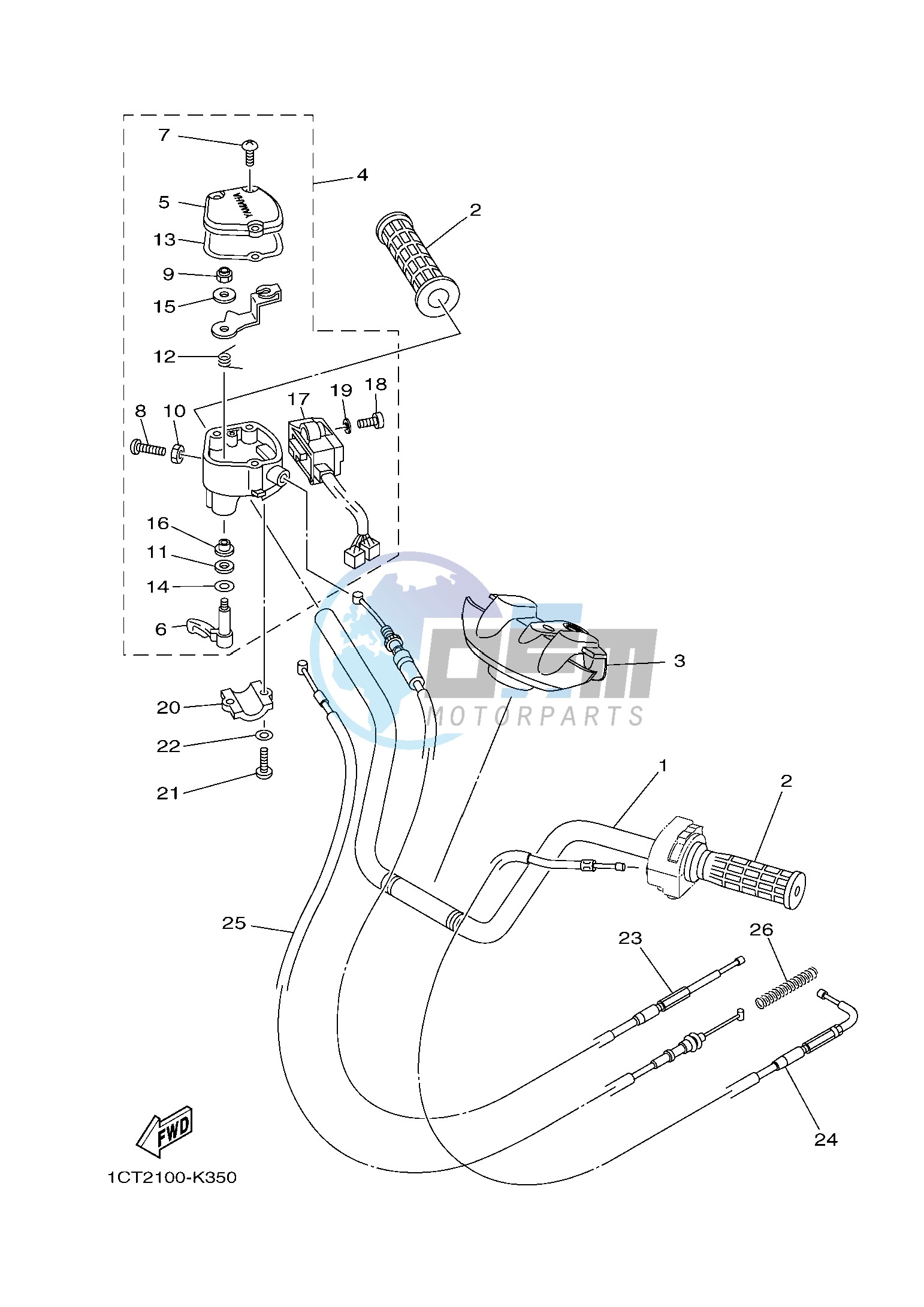 STEERING HANDLE & CABLE