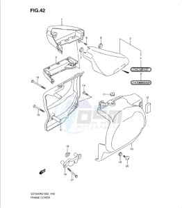 VZ1500K9 drawing FRAME COVER