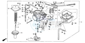 CN250 HELIX drawing CARBURETOR