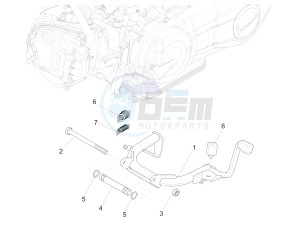 SPRINT 50 4T 3V 25 KMH E4 25 kmh (EMEA) drawing Stand/s