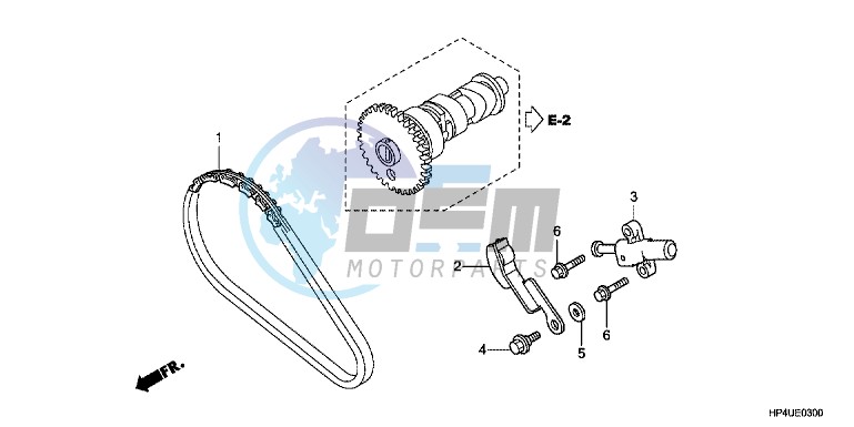 CAM CHAIN/TENSIONER