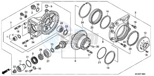 GL1800C drawing FINAL DRIVEN GEAR