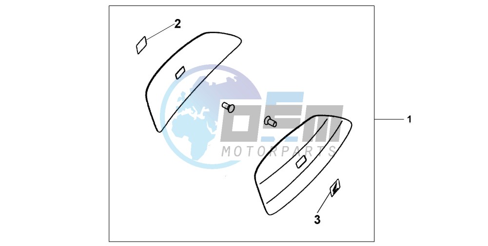 COLOUR PANEL SET - INTERSTELLAR BLACK MET