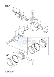 DL650 ABS V-STROM EU-UK drawing CRANKSHAFT