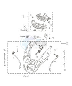 KISBEE 50 N drawing LIGHTING