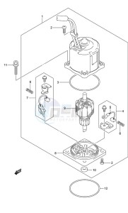 DF 250 drawing PTT Motor