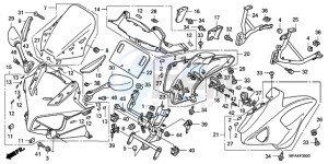 CBF1000A Europe Direct - (ED) drawing COWL