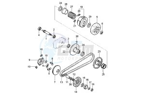 EW SLIDER 50 drawing CLUTCH