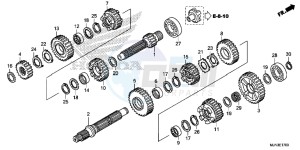 CTX1300AE CTX1300A UK - (E) drawing TRANSMISSION