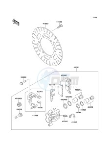 ER 500 A [ER5] (A3-A4) [ER5] drawing FRONT BRAKE