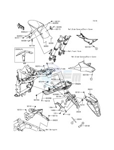 Z800_ABS ZR800DEF UF (UK FA) XX (EU ME A(FRICA) drawing Fenders