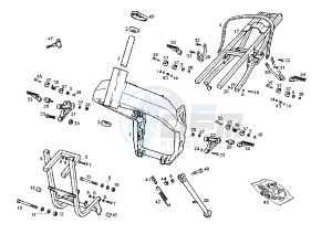 GPR RACING - 50 cc drawing FRAME