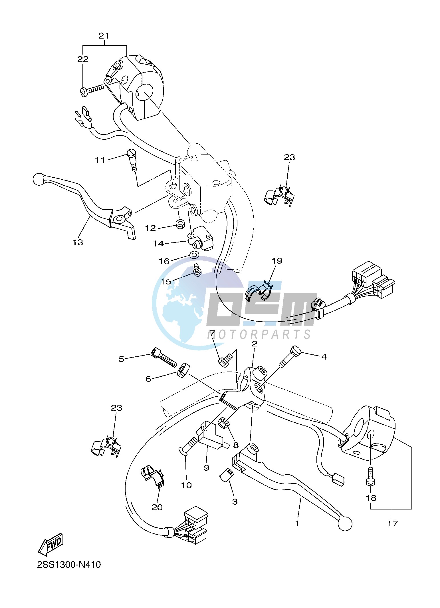 HANDLE SWITCH & LEVER