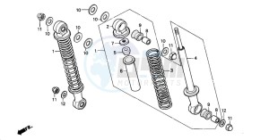 Z50J drawing REAR CUSHION