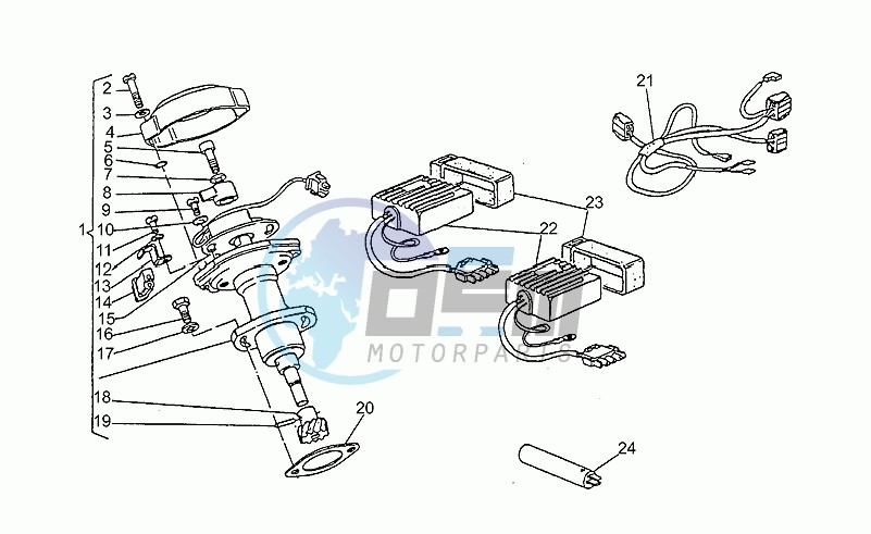 El.ign.from motor vt032931