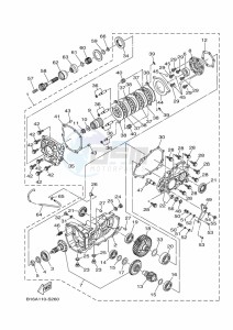 YFM700FWBD YFM7NKPAK (B5KE) drawing DRIVE SHAFT