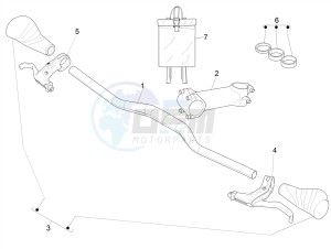 Wi-Bike Uni Deore Comfort 2017 (NAFTA) drawing Handlebars - Master cil.