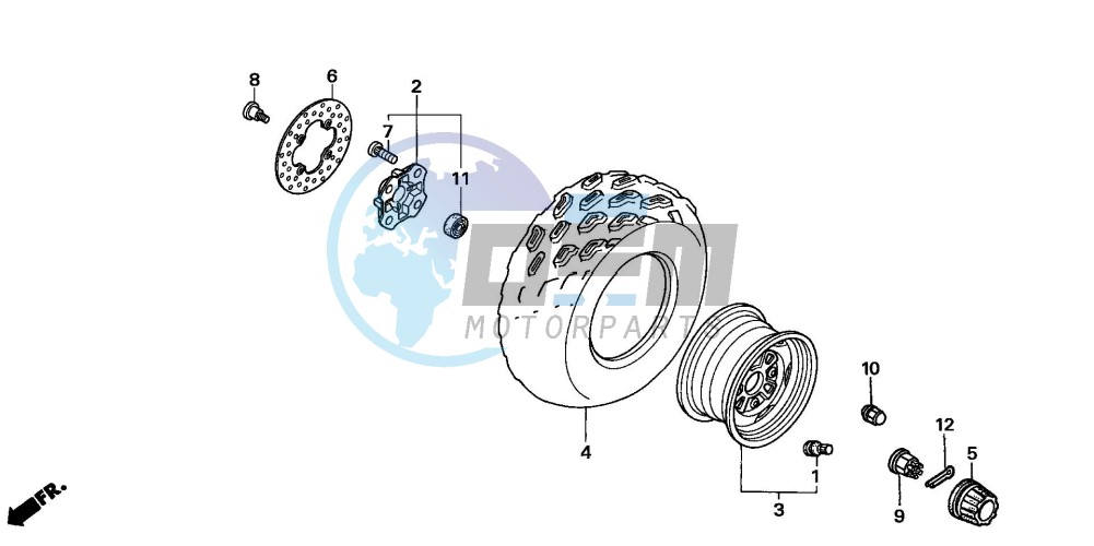 FRONT WHEEL