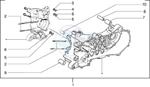 Stalker 50 drawing Crankcase