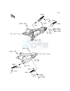 Z800_ABS ZR800DEF UF (UK FA) XX (EU ME A(FRICA) drawing Footrests