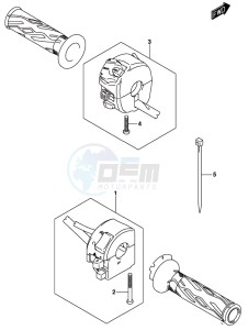 DL1000A drawing HANDLE SWITCH