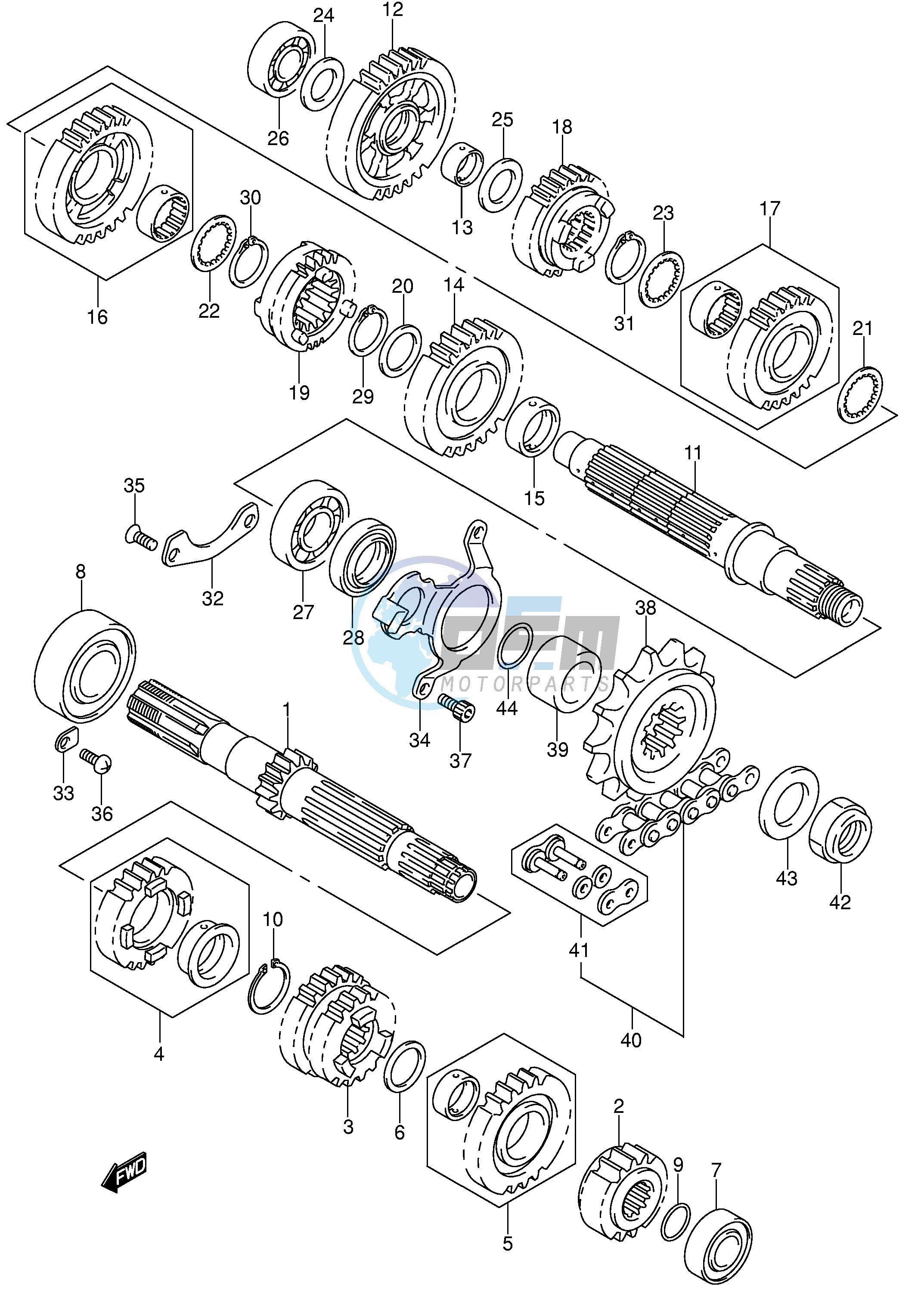 TRANSMISSION (MODEL K2 K3)