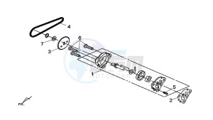 MAXSYM 600 I ABS EXECUTIVE (LX60A3-EU) (E4) (L7-M0) drawing OIL PUMP ASSY