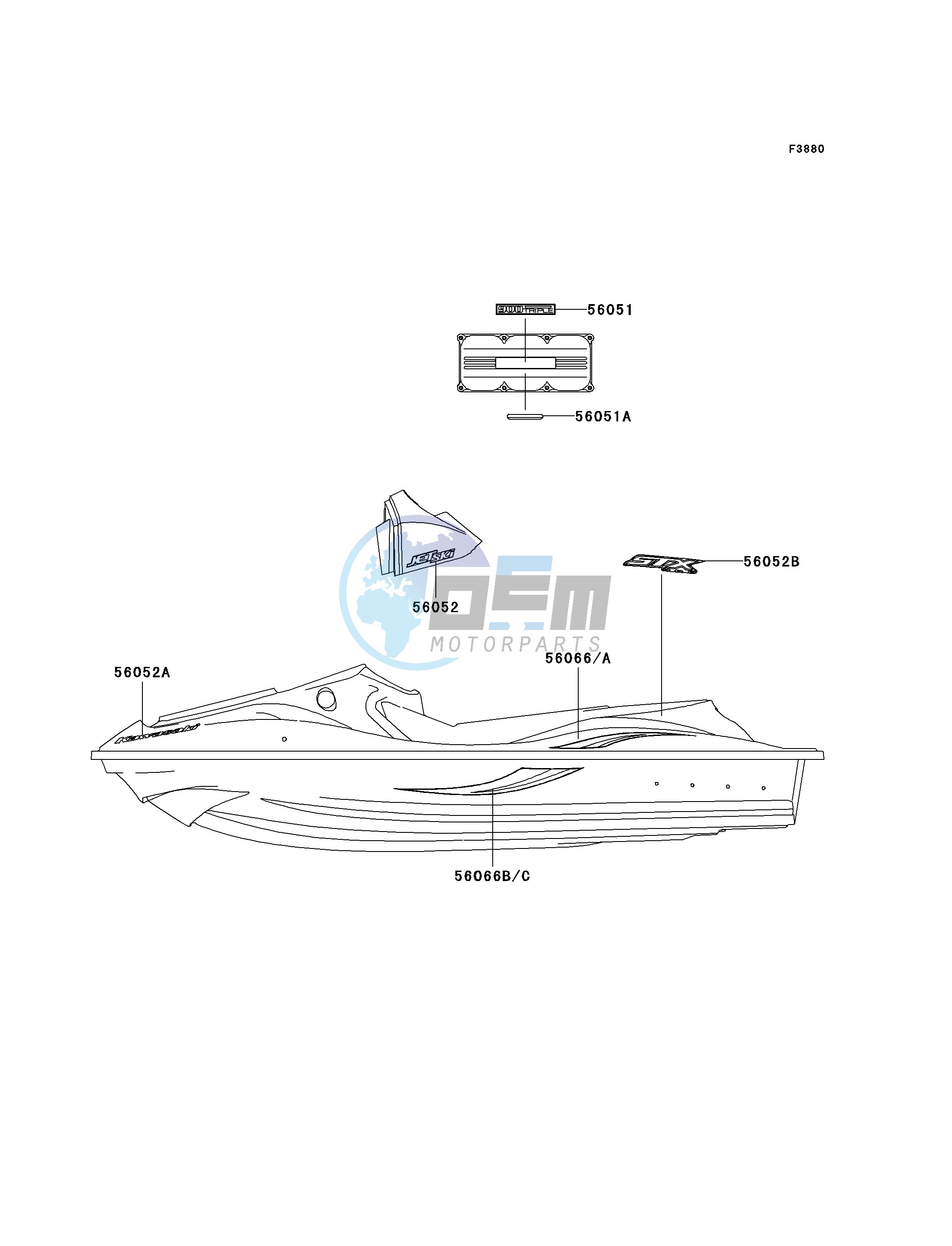 DECALS-- WHITE- --- E1- -