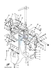 250B drawing FRONT-FAIRING-BRACKET