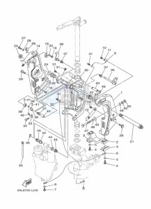 F225XA drawing FRONT-FAIRING-BRACKET