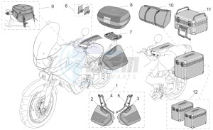 ETV 1000 Capo Nord - Rally Capo Nord drawing Acc. - Top/cases side cases