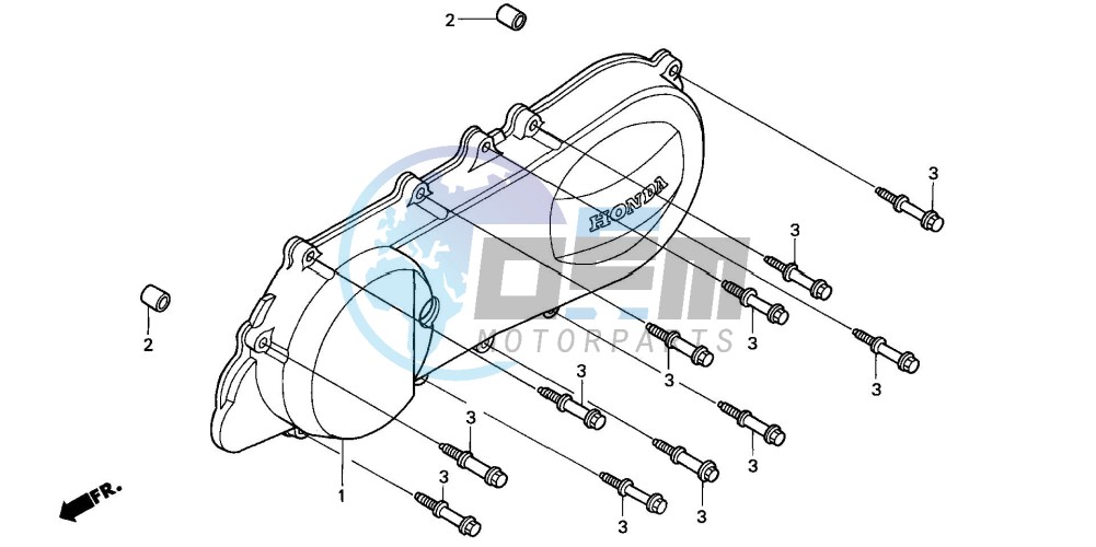 LEFT CRANKCASE COVER