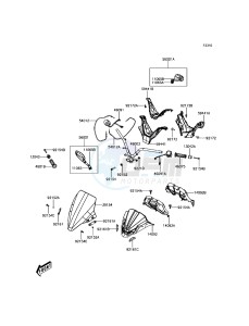 J125 SC125AGF XX (EU ME A(FRICA) drawing Handlebar