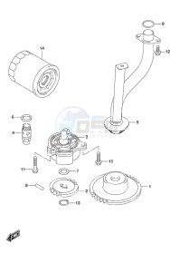 DF 140A drawing Oil Pump