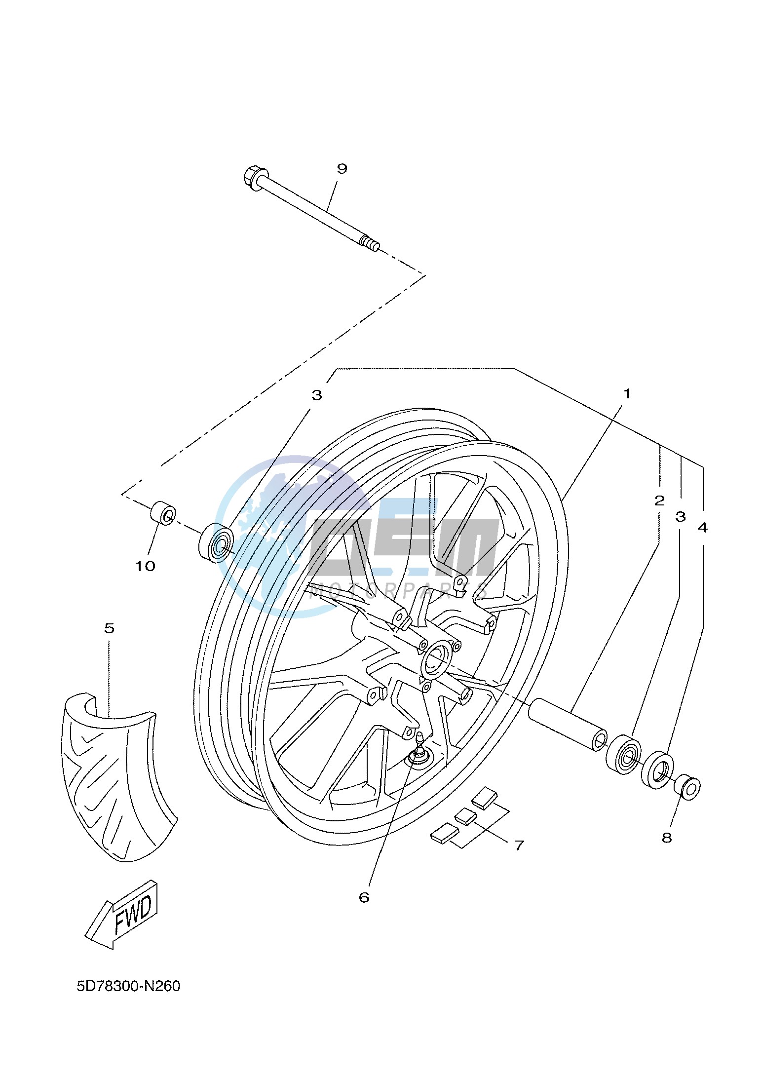 FRONT WHEEL