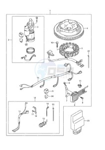 DF 20A drawing Starting Motor Manual Starter