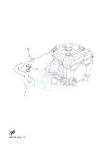 WR450F (2GC2 2GC3 2GC4 2GC4) drawing AIR INDUCTION SYSTEM