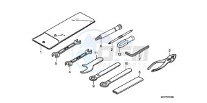 XL125VA EU / CMF - (EU / CMF) drawing TOOLS