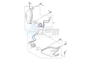 NXC CYGNUS X 125 drawing FLASHER LIGHT