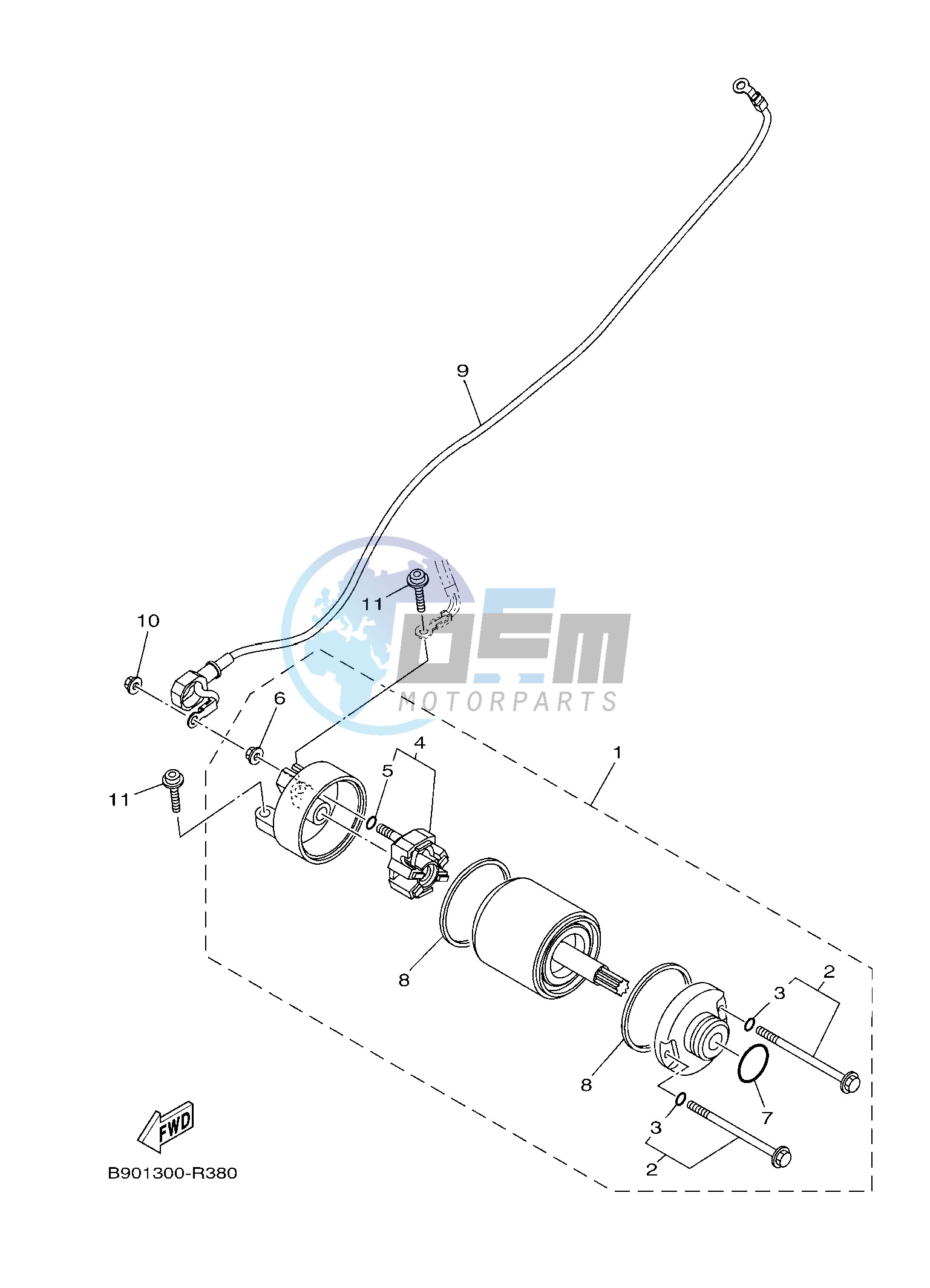 STARTING MOTOR